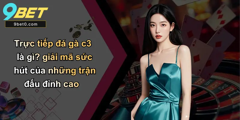 Trực tiếp đá gà c3 là gì? giải mã sức hút của những trận đấu đỉnh cao
